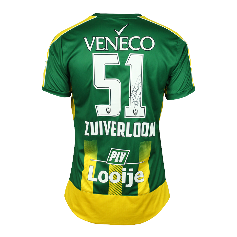 Gianni Michel Eugene Zuiverloon ADO Den Haag shirt