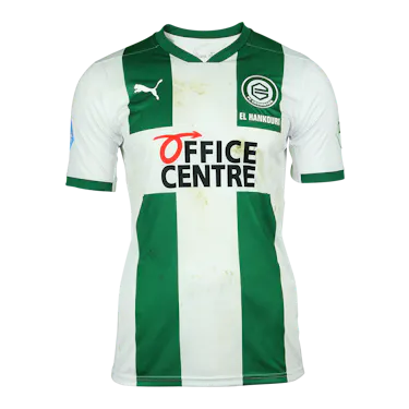 FC Groningen 팀의 Mohamed El Hankouri 셔츠