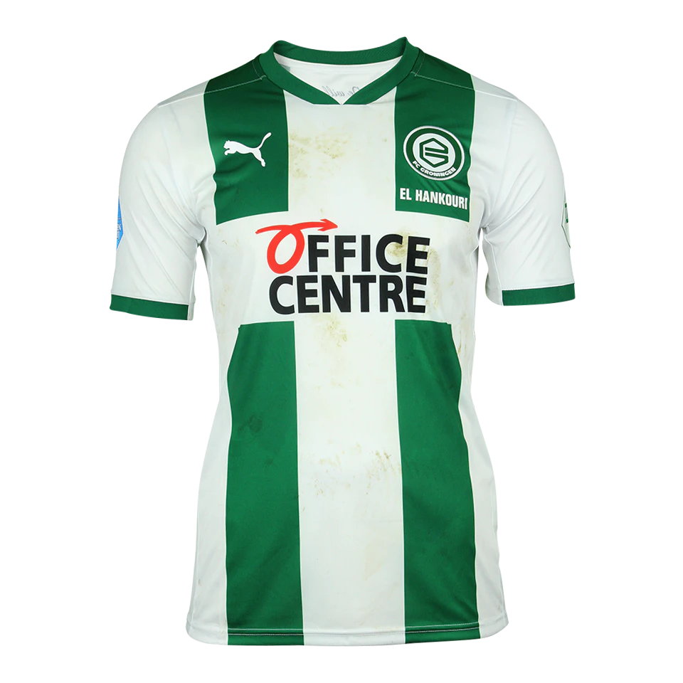 FC Groningen 팀의 Mohamed El Hankouri 셔츠