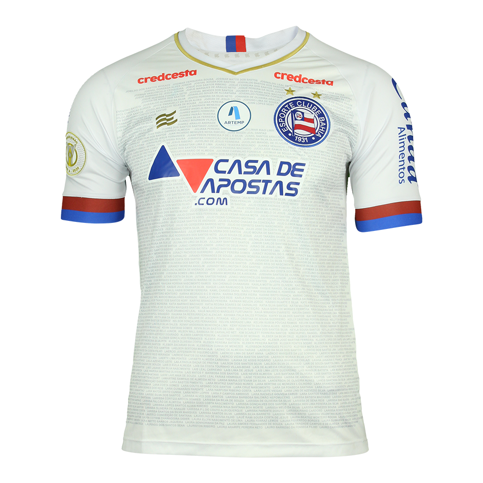 Edson Fernando da Silva Gomes Bahia camisa.