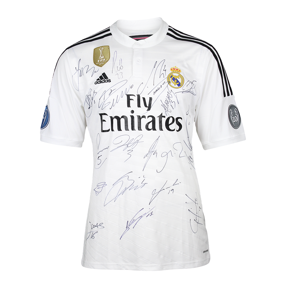 Squad Signed Shirt - FIFA Club World Cup 2014-2015