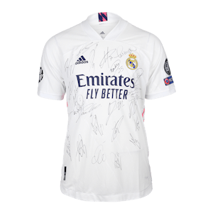 Squad Signed Shirt - Champions League 2020-2021