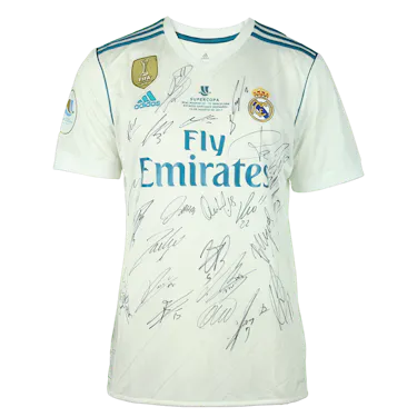 Squad Signed Shirt - Supercup de España 2017