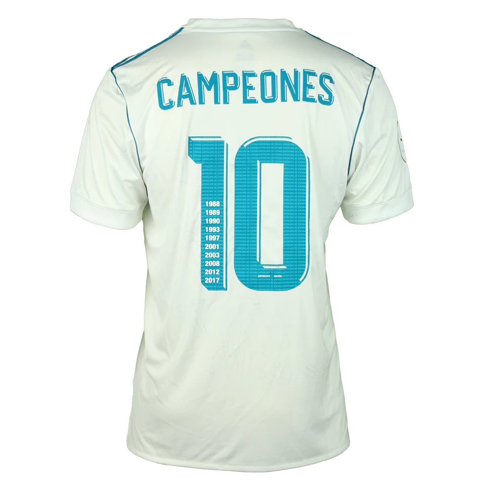 Squad Signed Shirt - Supercup de España 2017