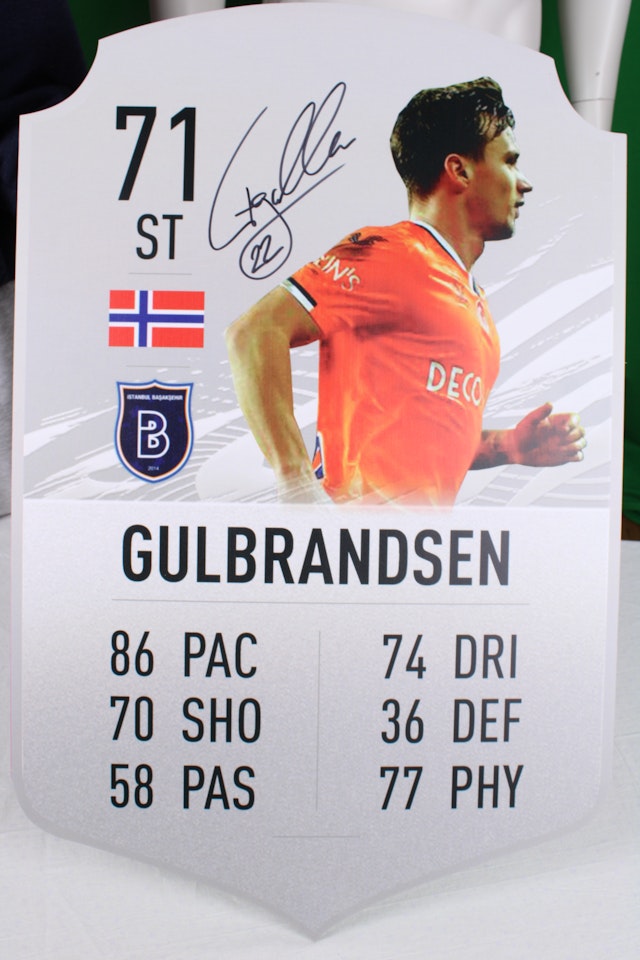 Gulbrandsen Fifa Card