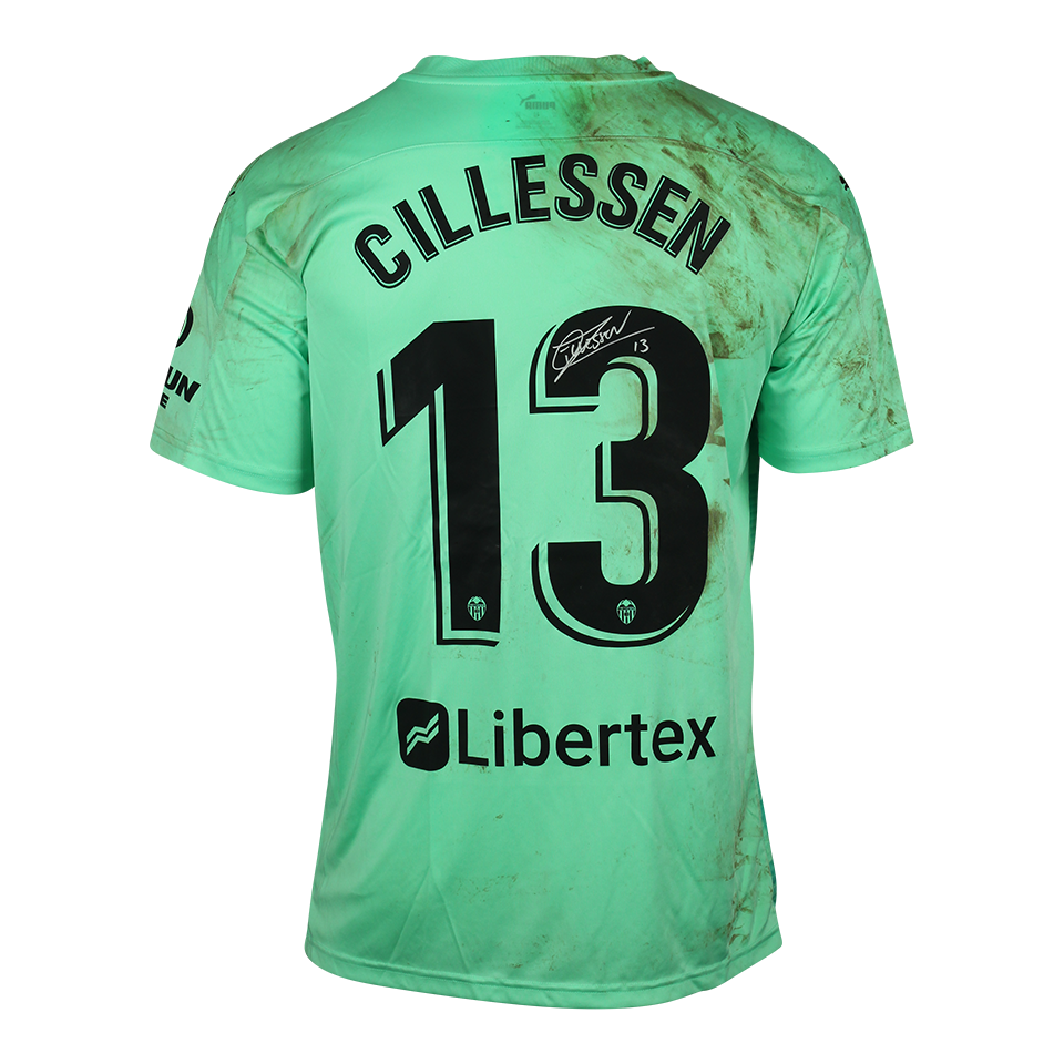 Jasper Cillessen Valencia CF shirt