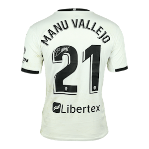 Manu Vallejo Valencia CF camisa.