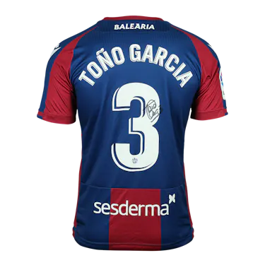 Antonio García Aranda Levante UD camisa.