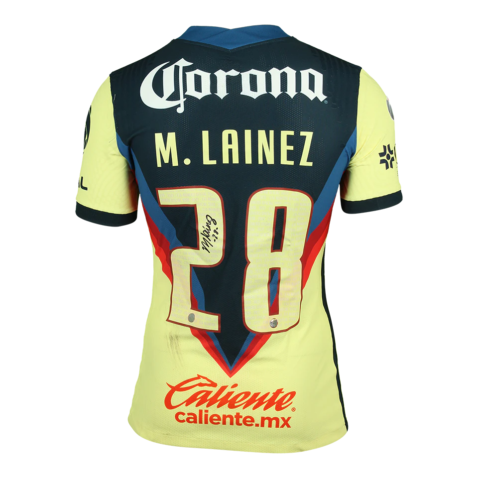 Club América-Trikot von Mauro Laínez