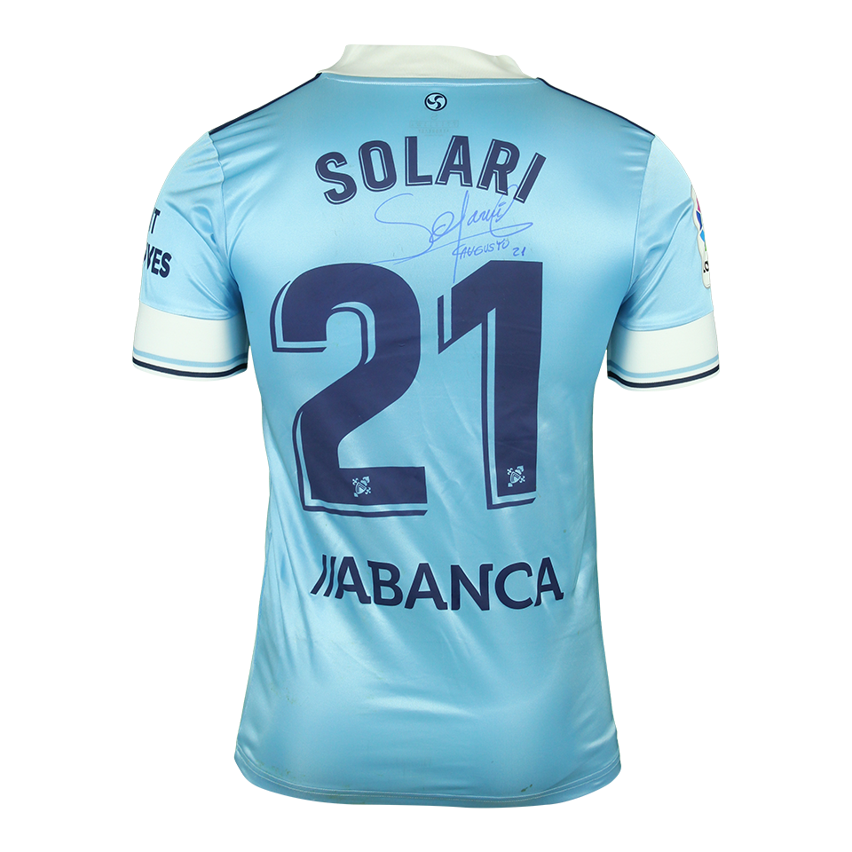 Maillot de Augusto Solari (RC Celta)