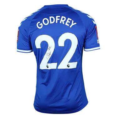 来自Everton的Ben Godfrey球衣