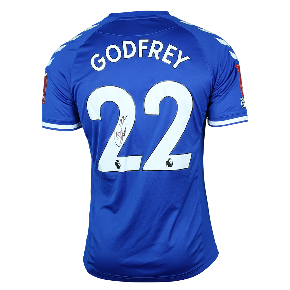 来自Everton的Ben Godfrey球衣