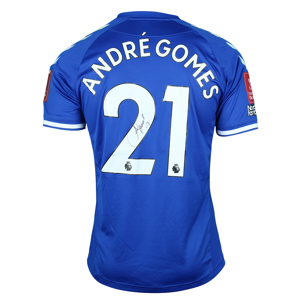 André Gomes Everton shirt