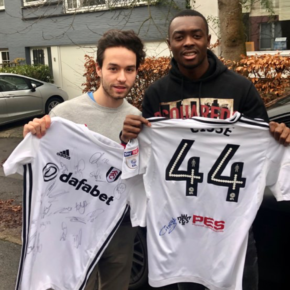 Fulham football shirt 17/18 sale