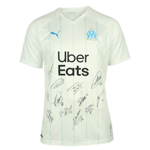Squad Signed Olympique de Marseille Shirt 19/20