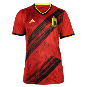 Squad Signed Belgian National Team Shirt 20/21