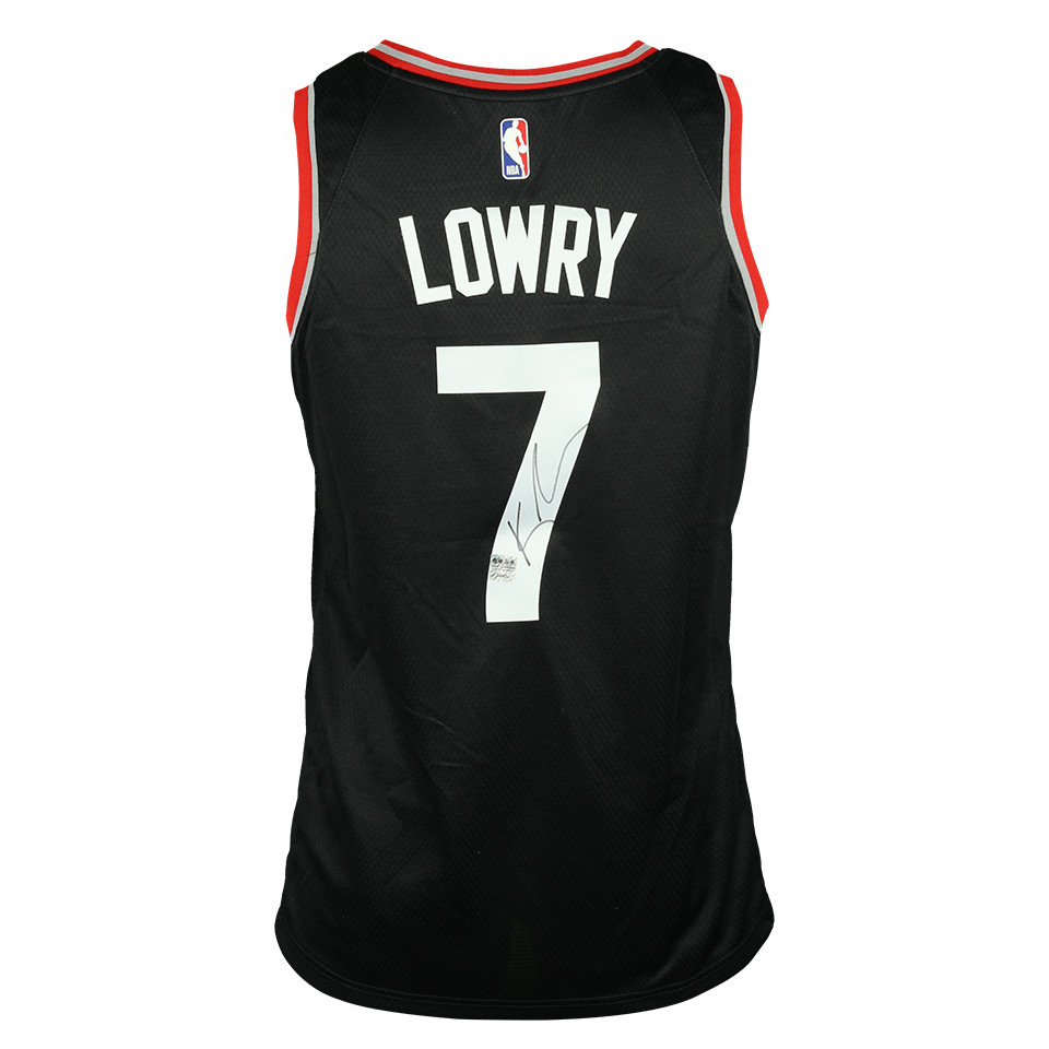 Kyle Lowry Toronto Raptors MatchWornShirt