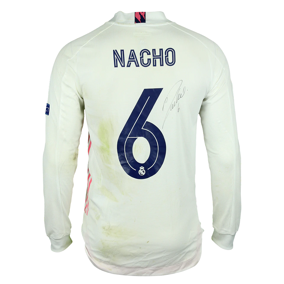 Nacho | Real Madrid - Atalanta | MatchWornShirt