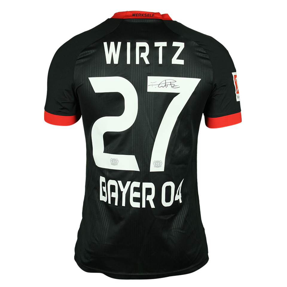 Florian Wirtz | Bayer Leverkusen - Schalke 04 | MatchWornShirt