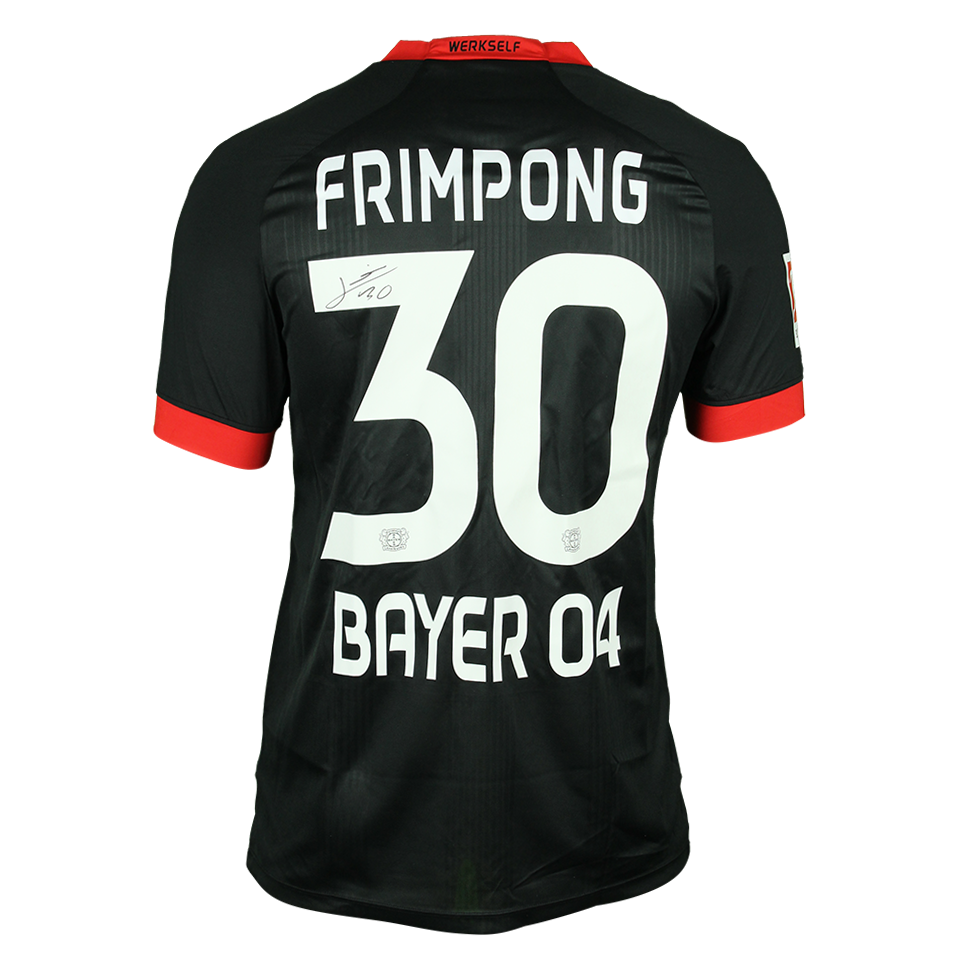 Jeremie Frimpong Bayer Leverkusen shirt