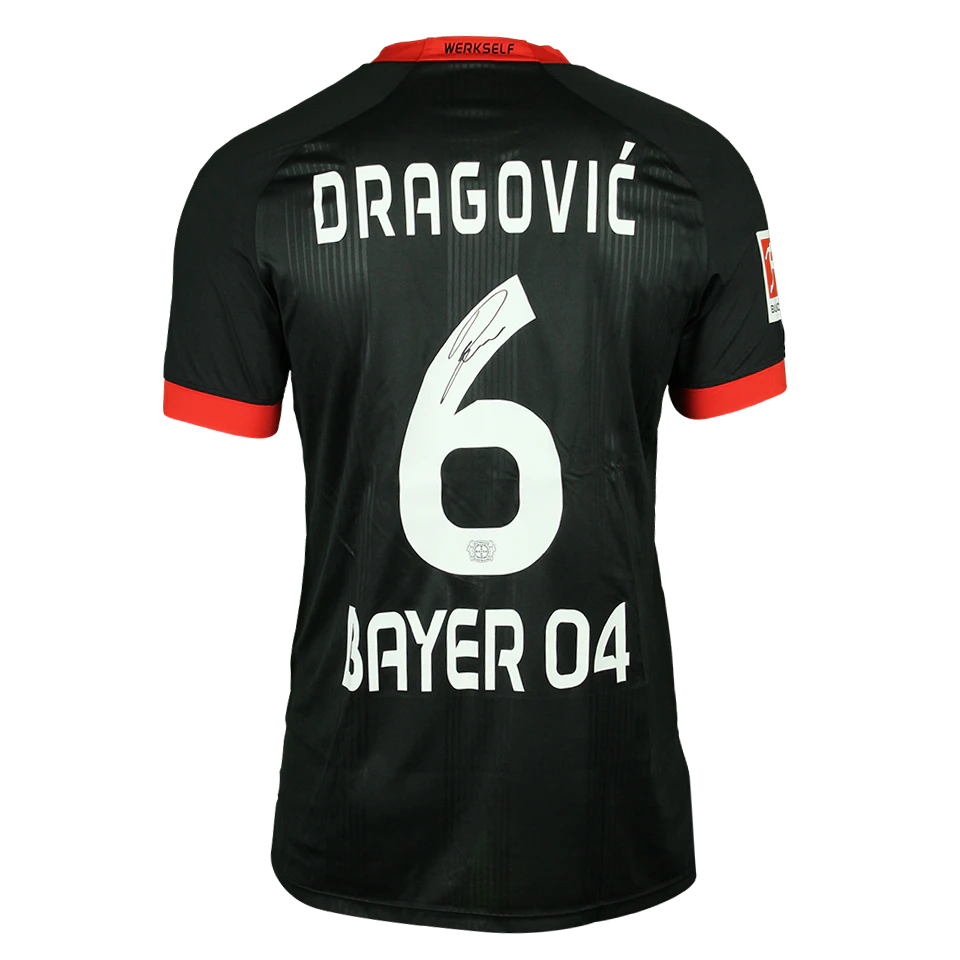 来自Bayer Leverkusen的Aleksandar Dragović球衣