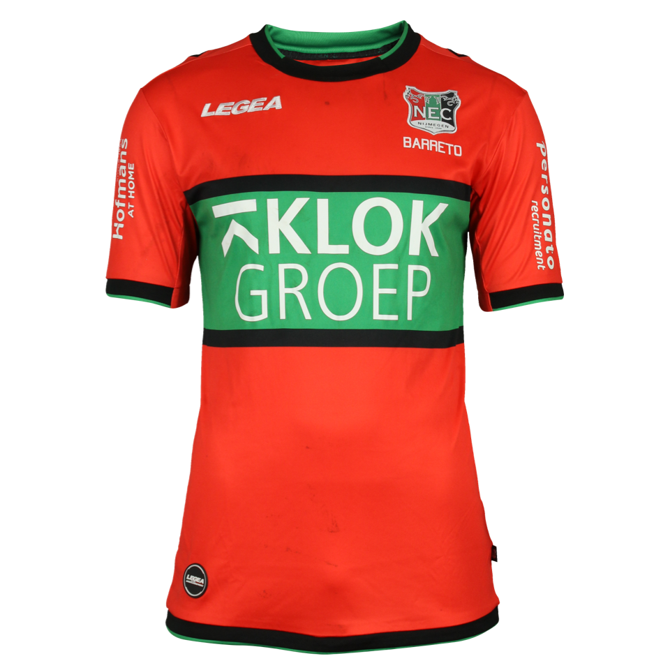 Édgar Barreto NEC shirt