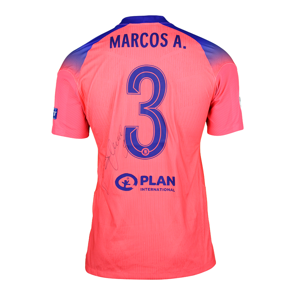 Marcos Alonso | Porto - Chelsea | MatchWornShirt