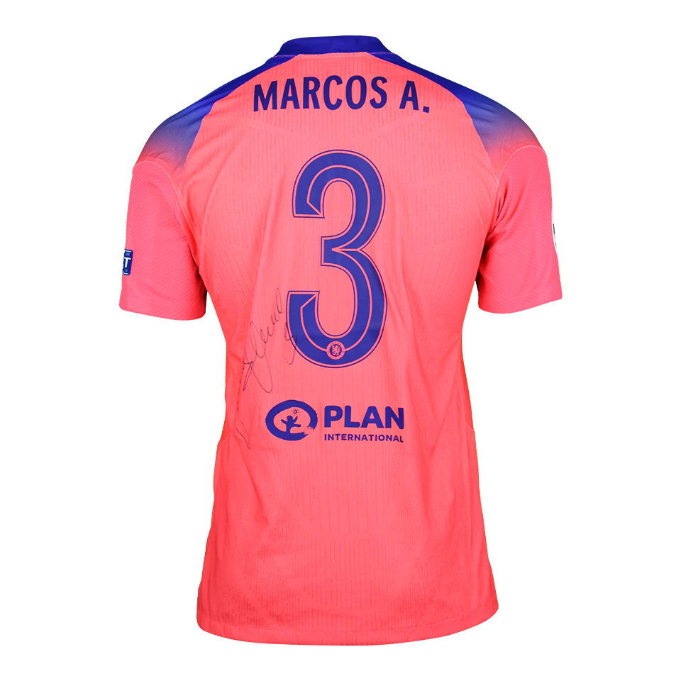 Marcos Alonso | Porto - Chelsea | MatchWornShirt