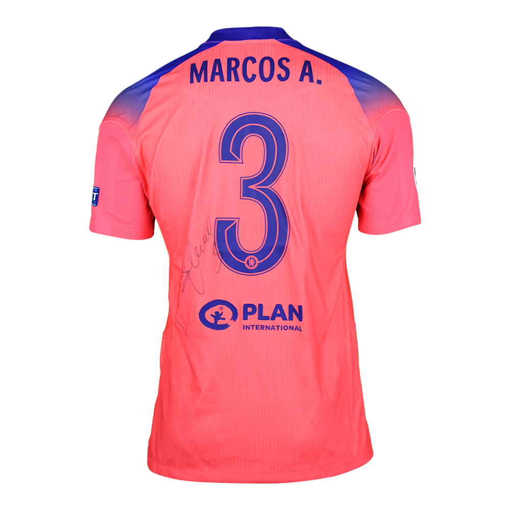 Marcos Alonso | Porto - Chelsea | MatchWornShirt