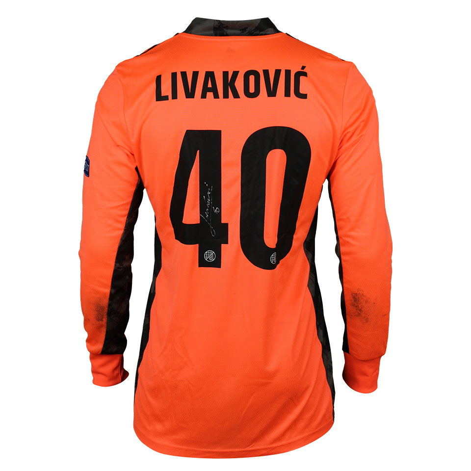 Dominik Livaković Dinamo Zagreb shirt