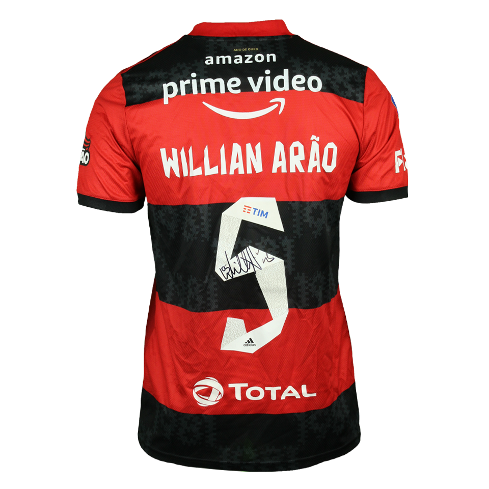 Willian Souza Arão da Silva Flamengo camisa.
