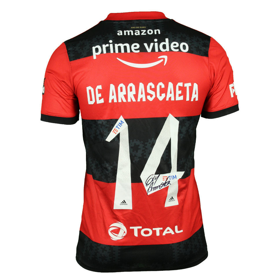 Giorgian de Arrascaeta Flamengo shirt