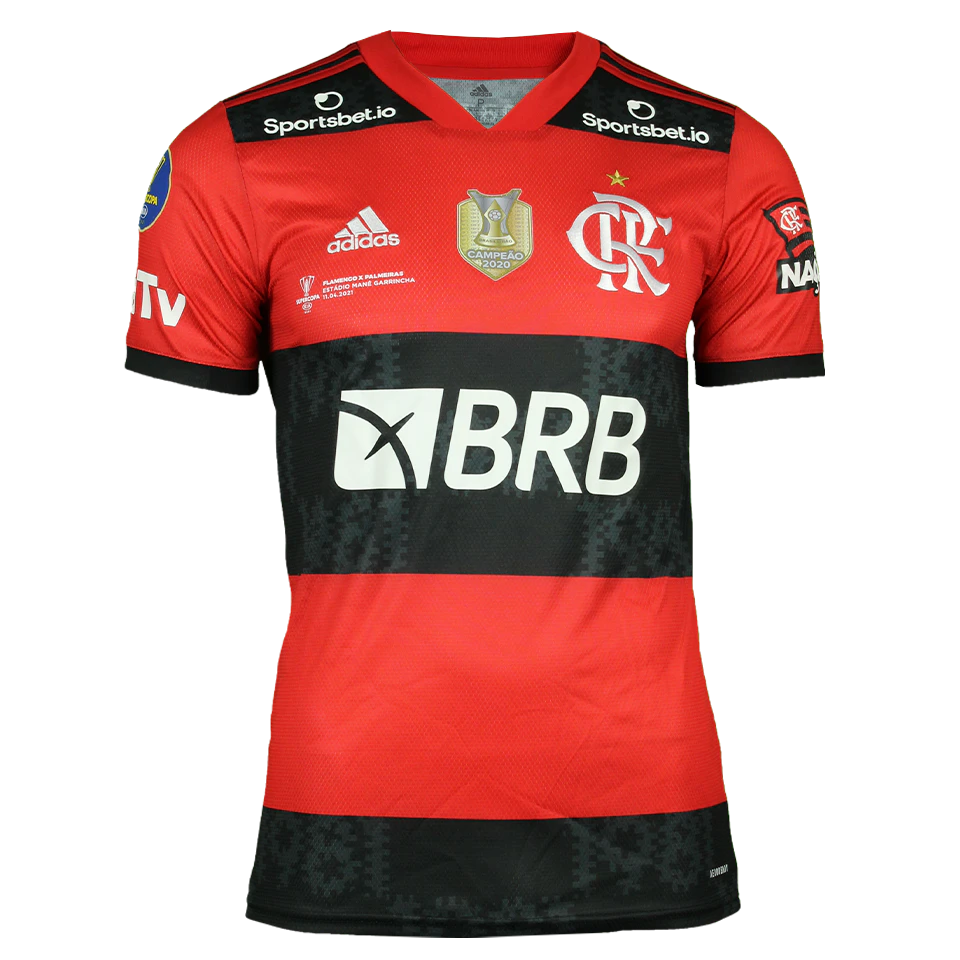 Giorgian de Arrascaeta Flamengo camisa.