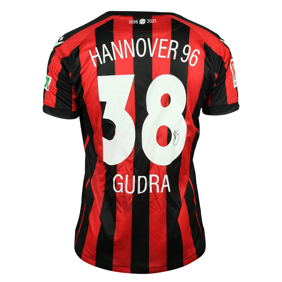 Hannover 96 팀의 Mick Gudra 셔츠