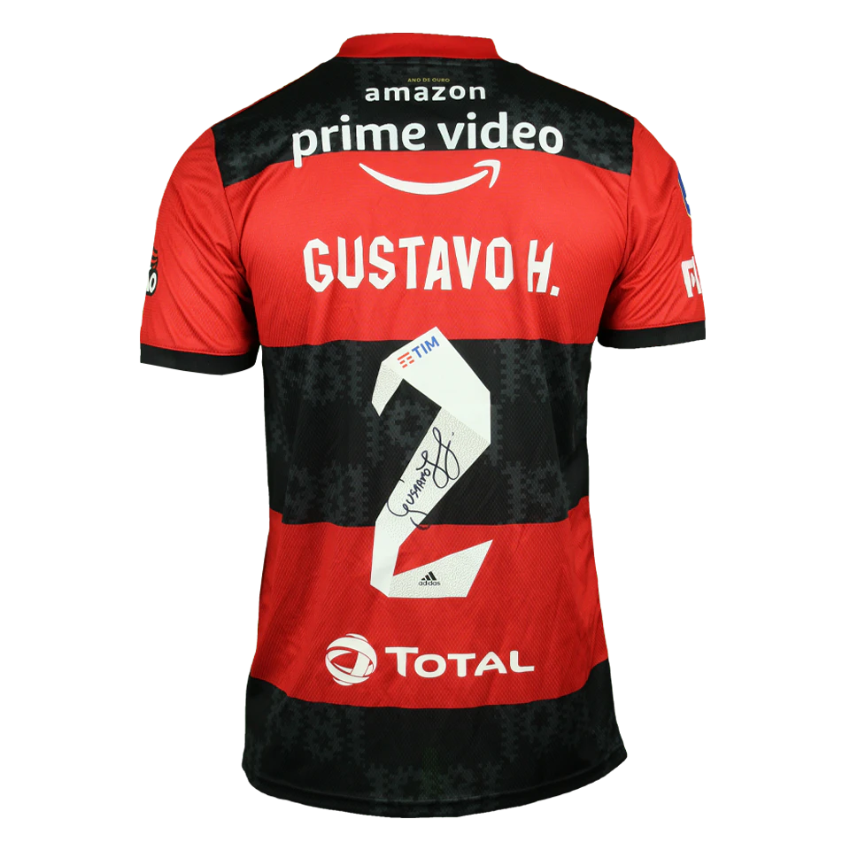 Gustavo Henrique Vernes Flamengo camisa.