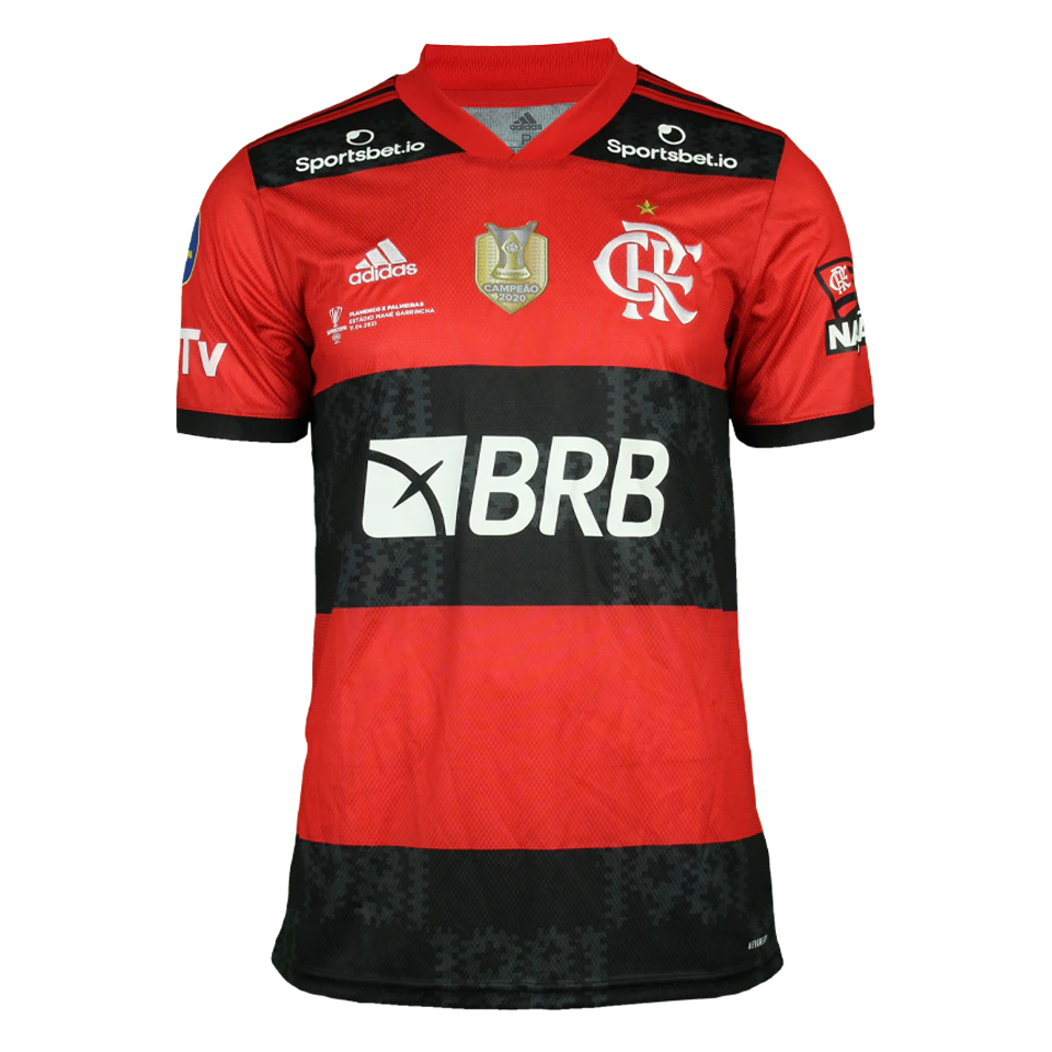 Gustavo Henrique Vernes Flamengo camisa.