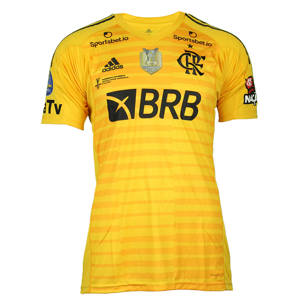 Hugo Souza Flamengo shirt
