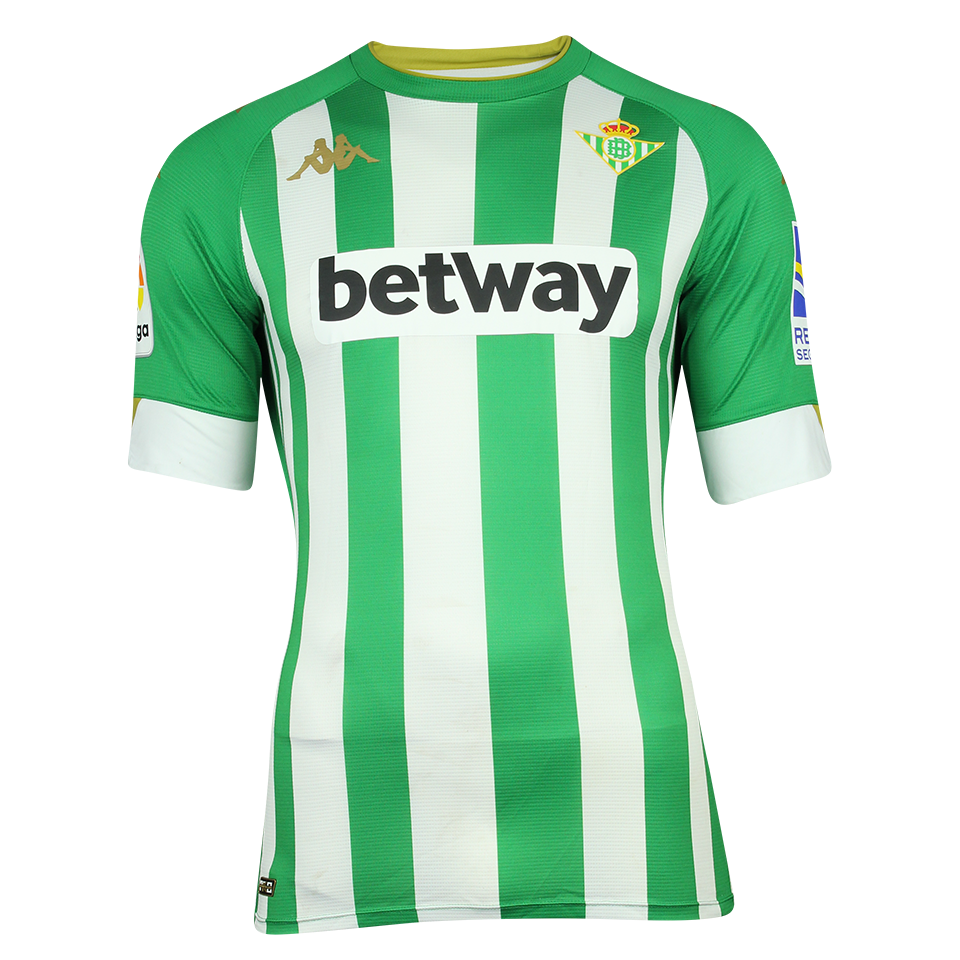 来自Real Betis的Emerson Aparecido Leite de Souza Junior球衣