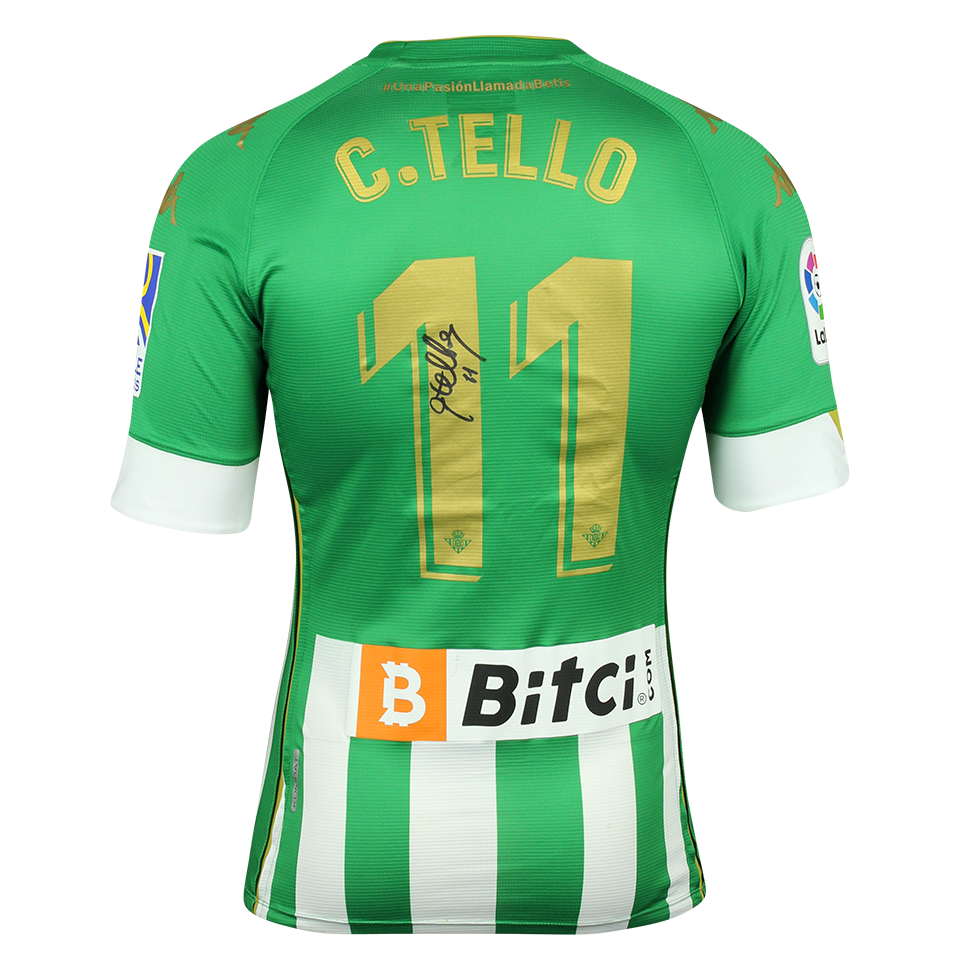 Cristian Tello  Real Betis shirt