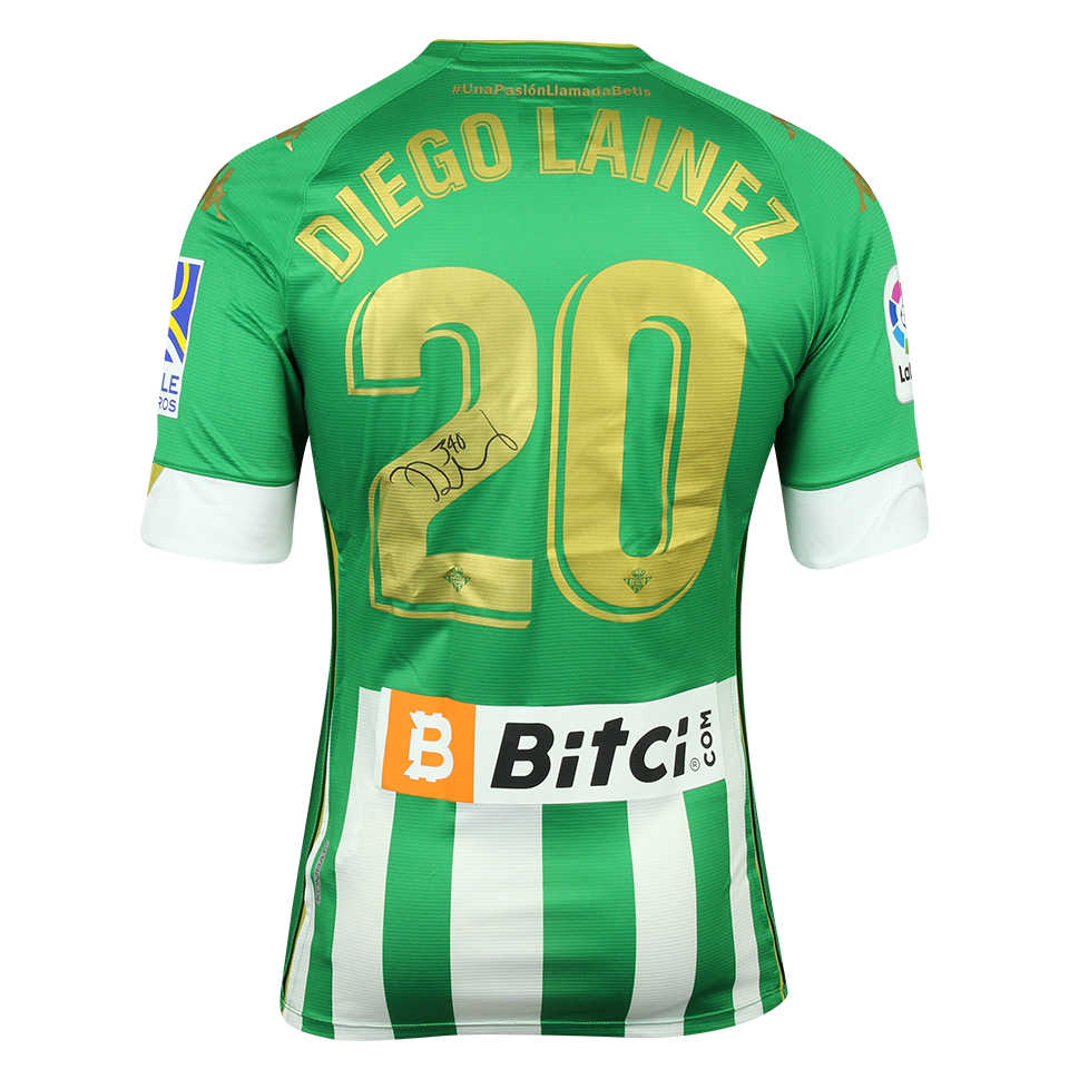 Diego Lainez Real Betis shirt