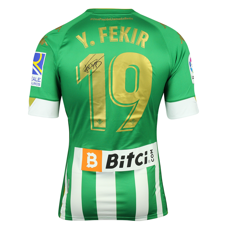 Yassin Fékir Real Betis shirt