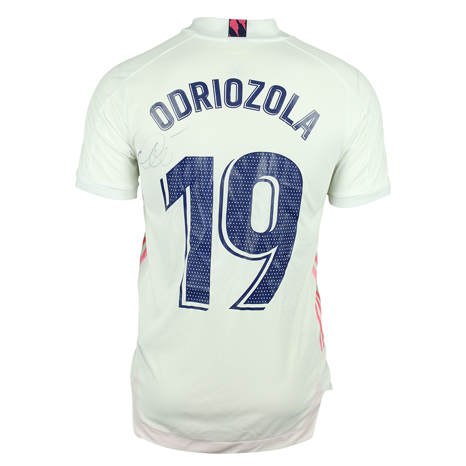 Álvaro Odriozola Arzallus Real Madrid shirt