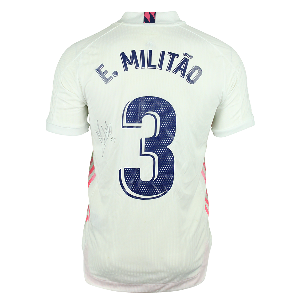 Éder Militão | Real Madrid - FC Barcelona | MatchWornShirt