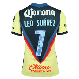 Leonardo Suárez Club América camisa.