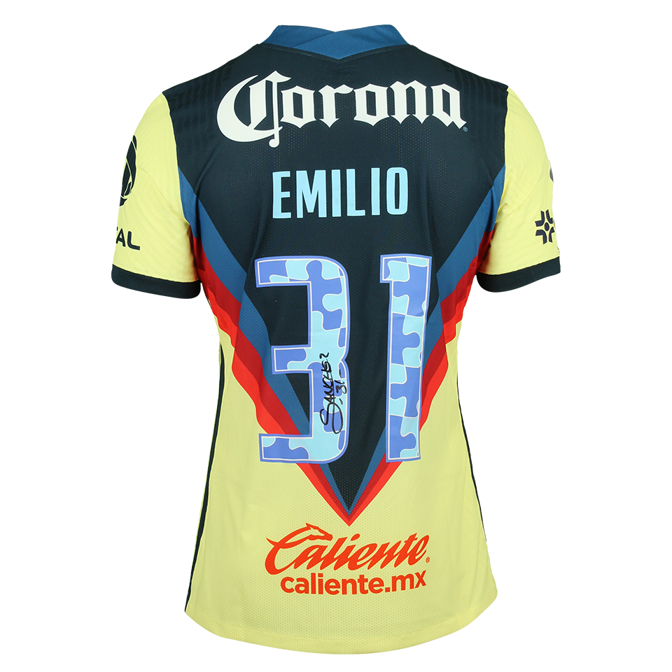 Alfonso Emilio Sánchez Castillo Club América shirt
