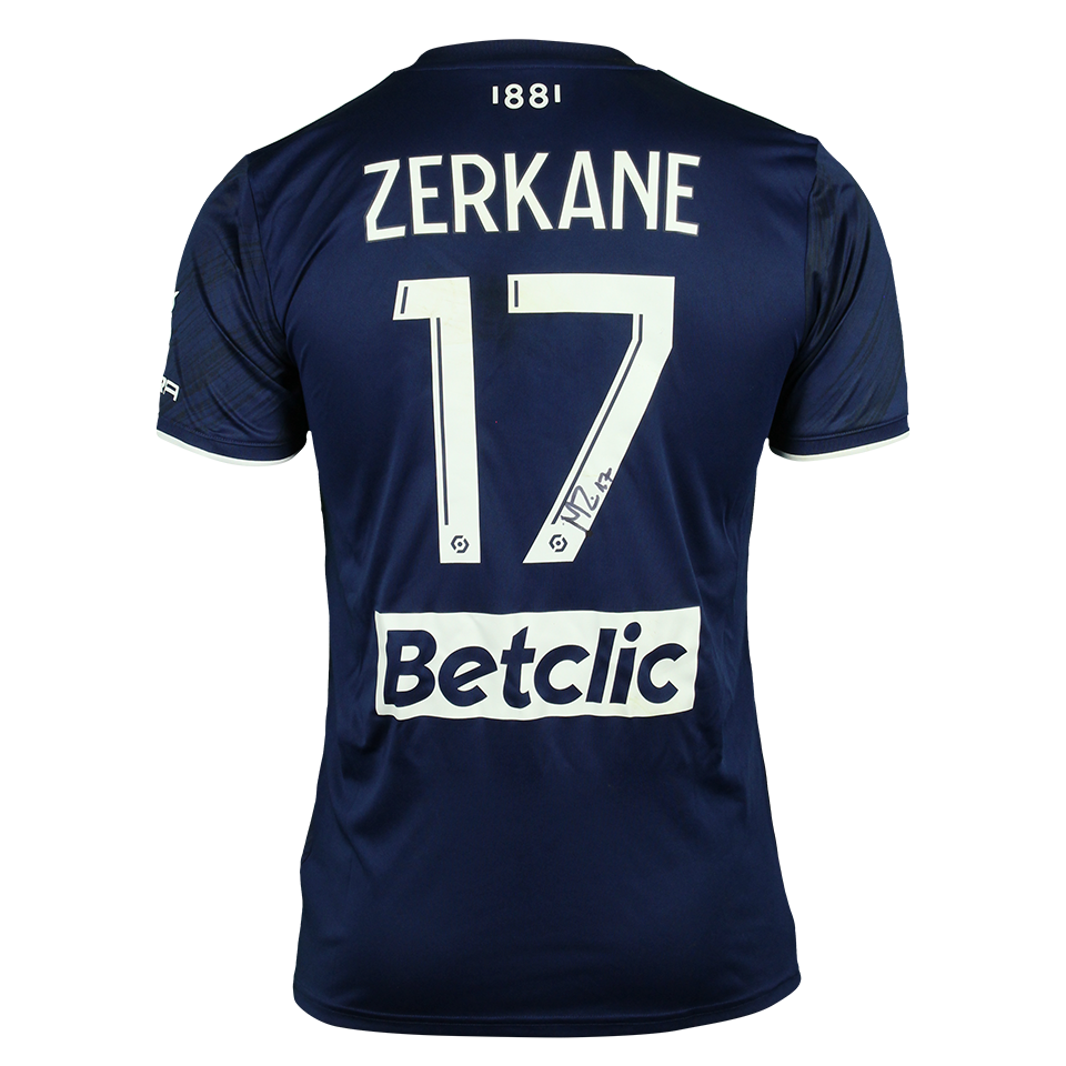 FC Girondins de Bordeaux 팀의 Mehdi Zerkane 셔츠