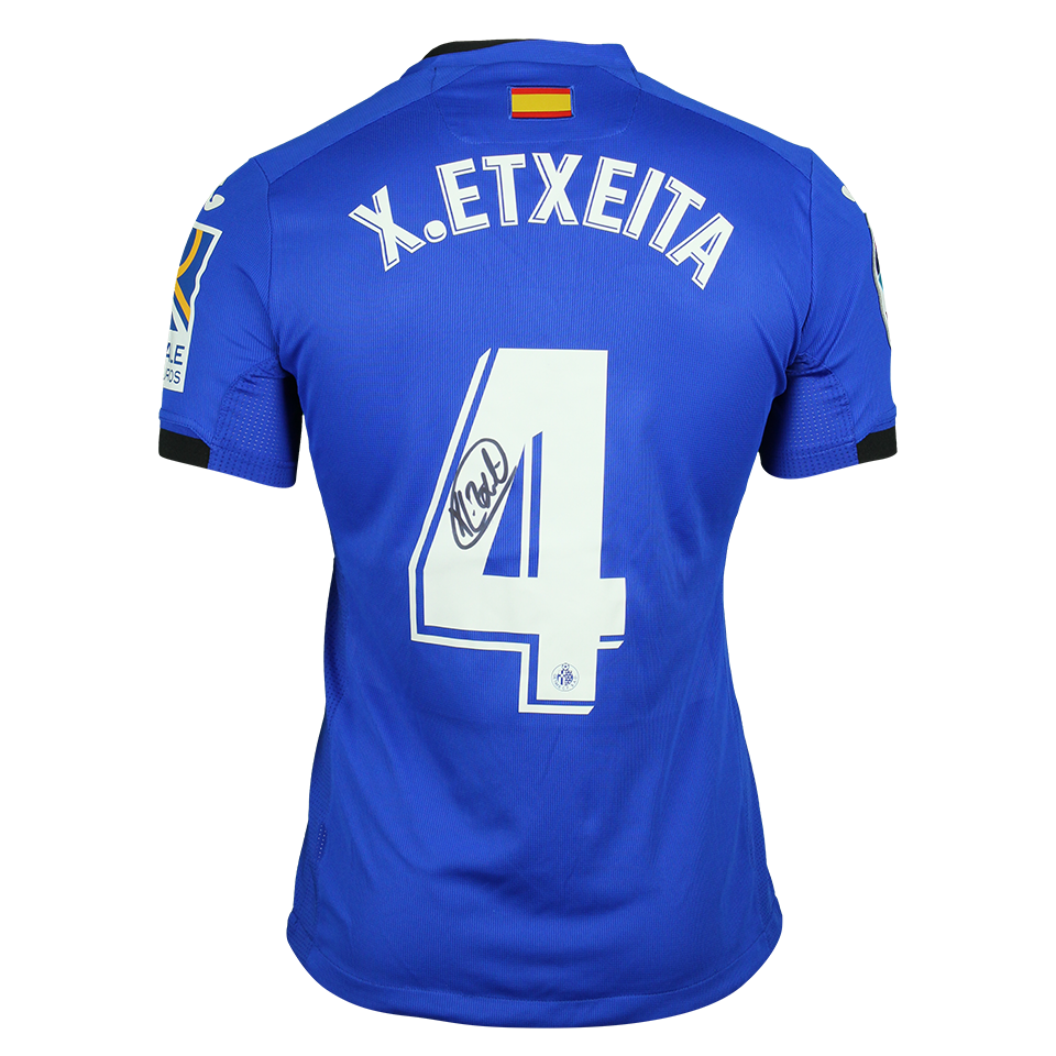 Xabier Etxeita Gorritxategi Getafe CF shirt