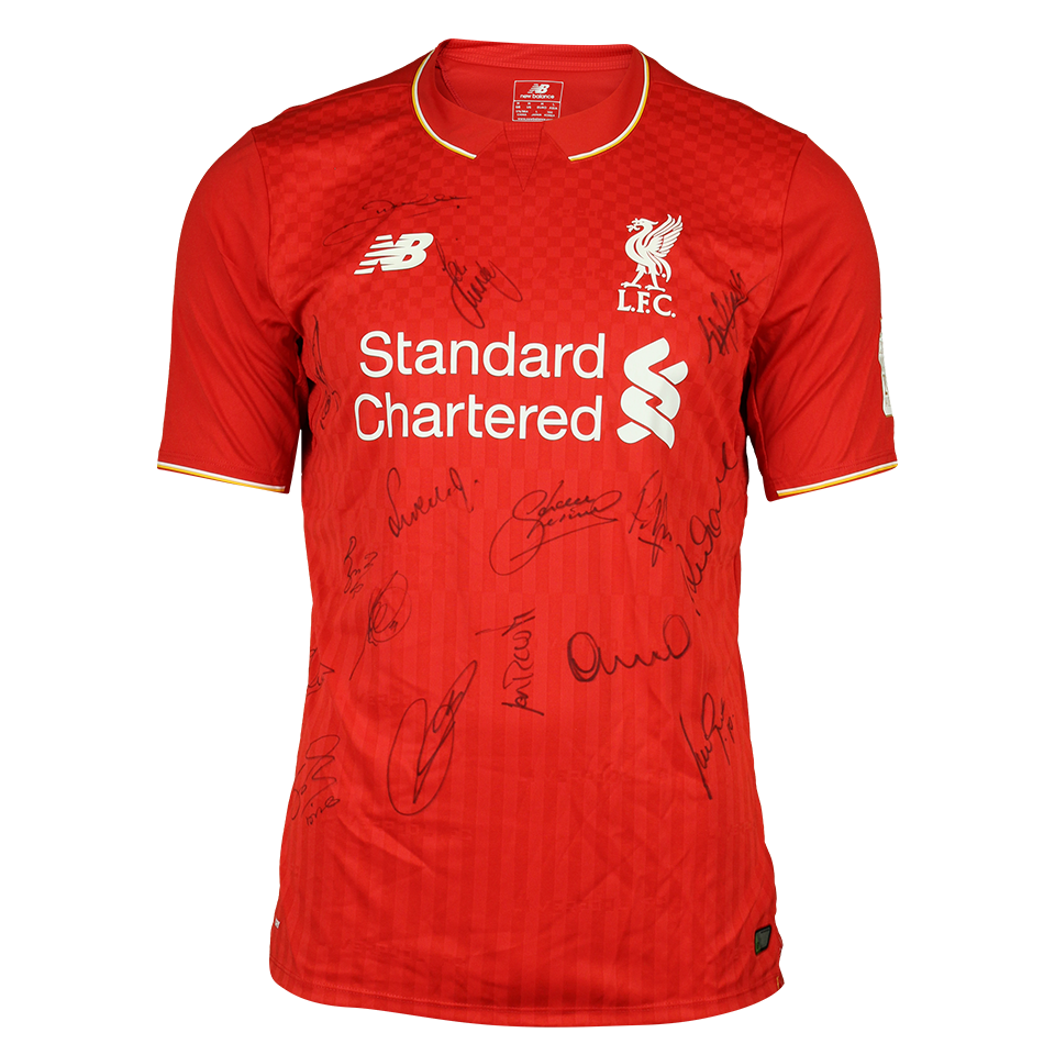 Squad Signed Shirt - 3 | Liverpool