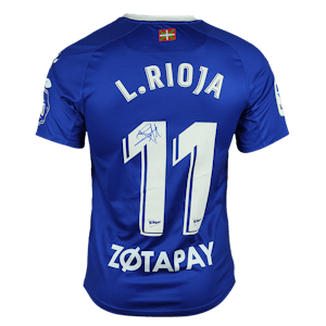 Luis Jesús Rioja González Deportivo Alavés camisa.