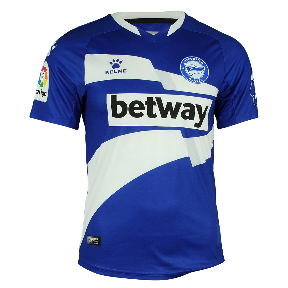 来自Deportivo Alavés的Luis Jesús Rioja González球衣